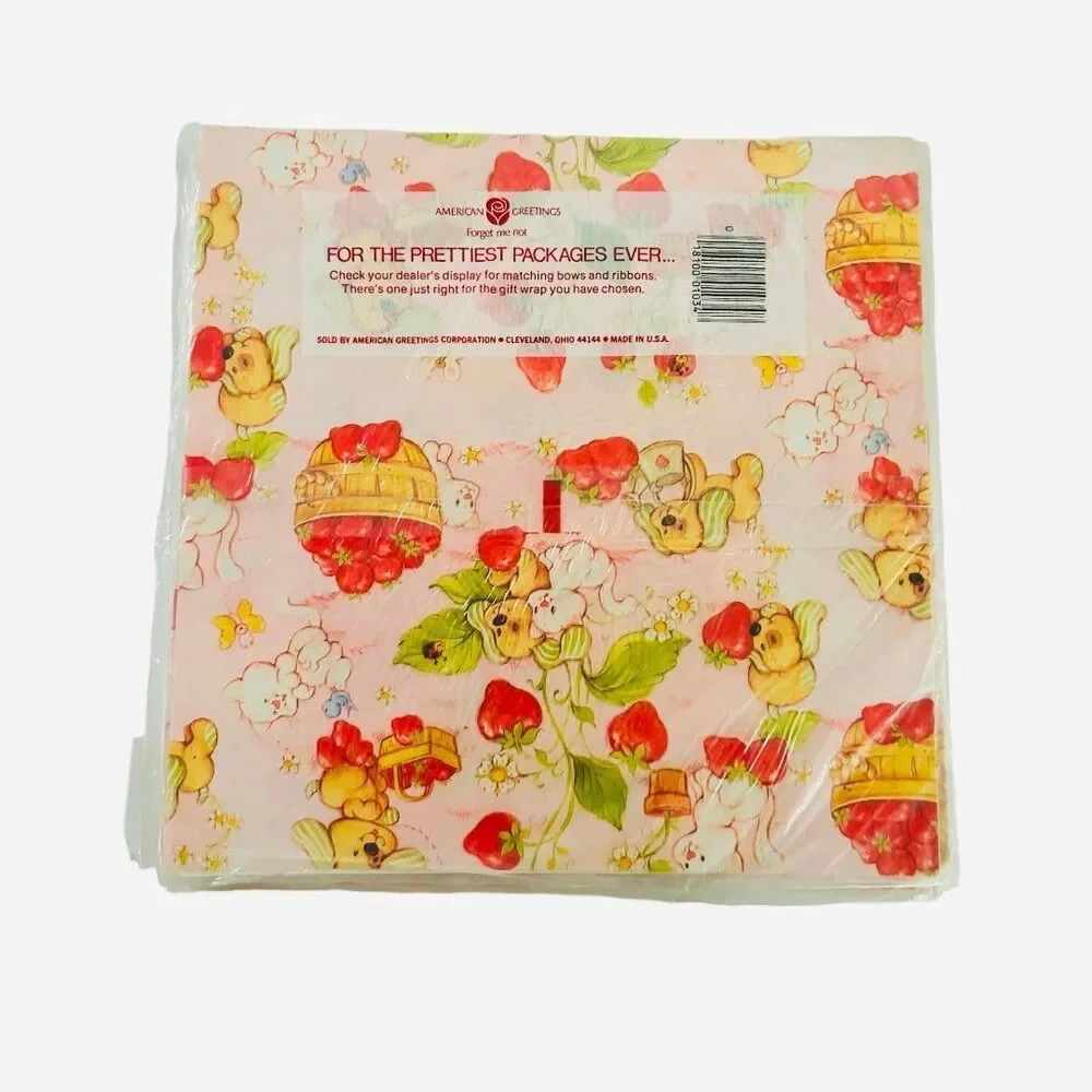 American Greetings vintage strawberry